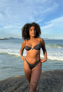 Calcinha noite de Prata